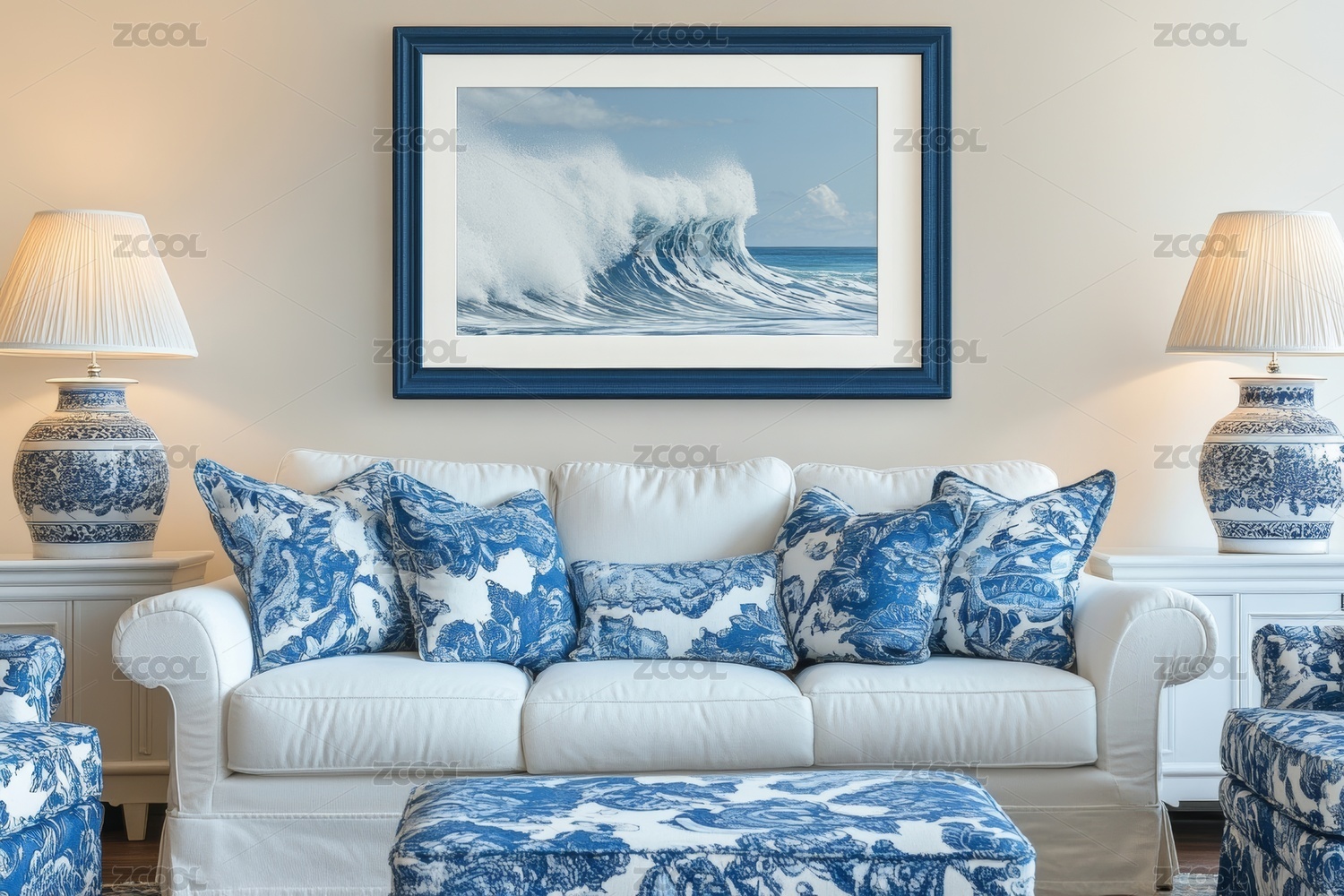客厅室内装修设计样板间