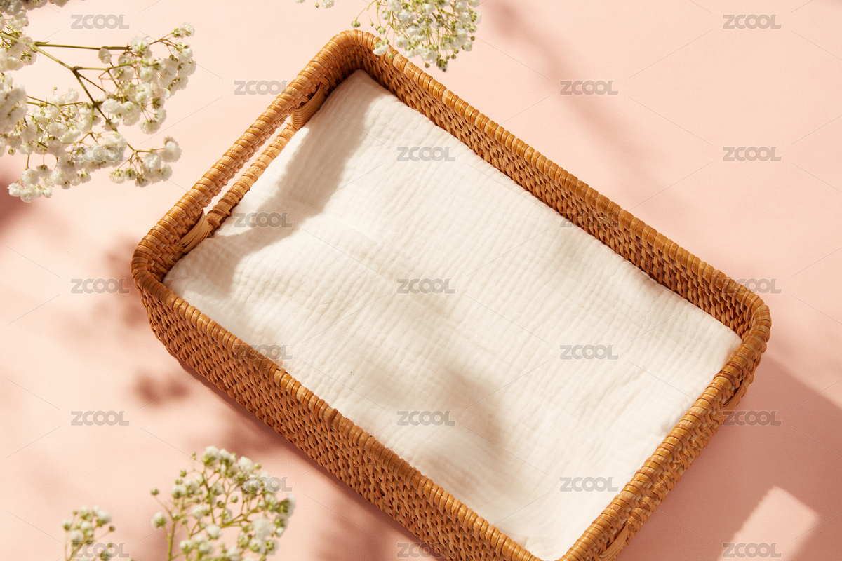 滿天星投影在有竹籃的膚色背景上（主預(yù)覽-3571236） - 未分類 - 站酷設(shè)計(jì)師SueXue原創(chuàng)素材 - 站酷ZCOOL