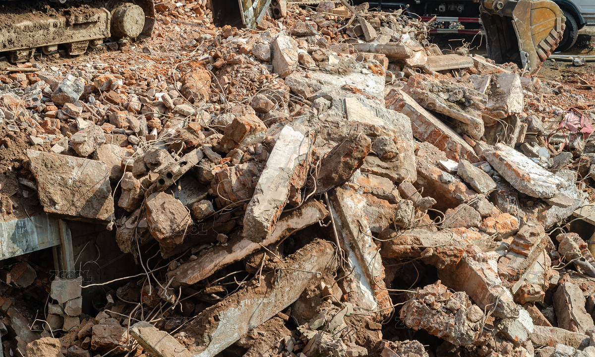 工地的廢墟和建筑垃圾（主預(yù)覽-4297227） - 未分類 - 站酷設(shè)計師云海路漫漫原創(chuàng)素材 - 站酷ZCOOL