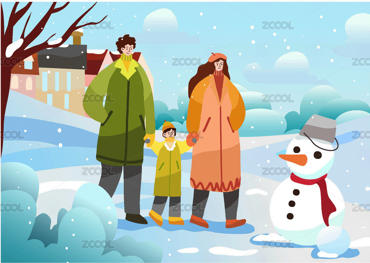 冬天一起堆雪人（主預(yù)覽-9142152） - 未分類 - 站酷設(shè)計師站酷素材原創(chuàng)素材 - 站酷ZCOOL