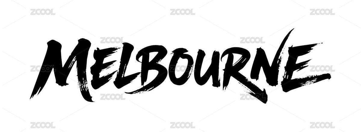 墨爾本書法毛筆字（主預覽-12694931） - 未分類 - 站酷設計師Miruis原創(chuàng)素材 - 站酷ZCOOL