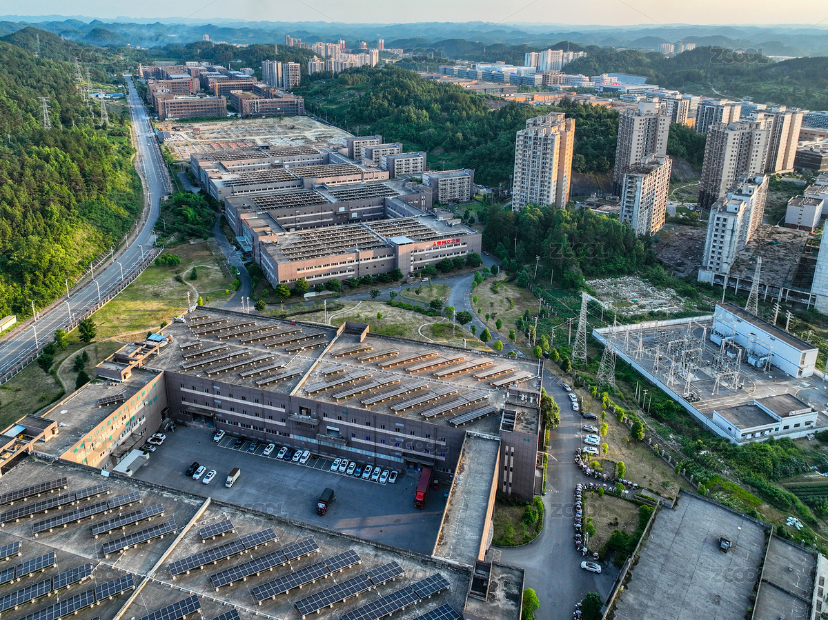 贵州（遵义新蒲）印刷包装产业园风光（主预览-11429205） - 未分类 - 站酷设计师好茶娄山春原创素材 - 站酷ZCOOL
