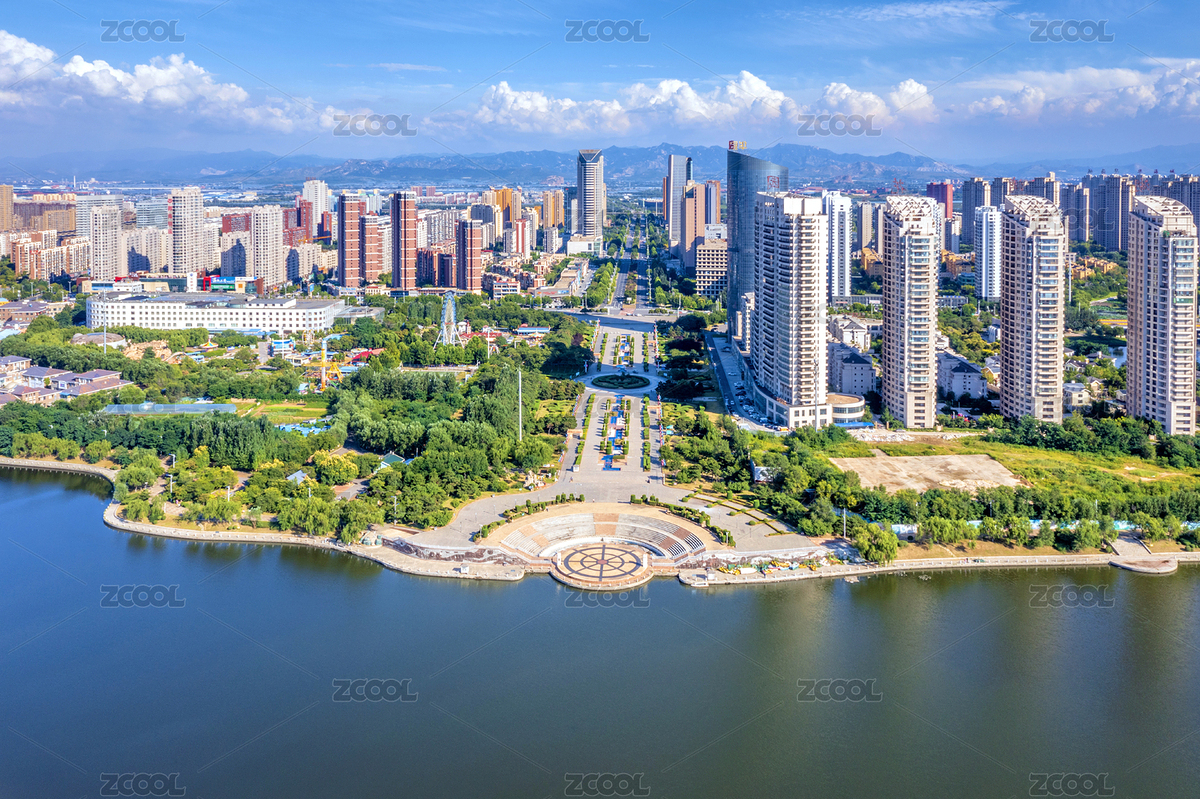 中國遼寧營口鲅魚圈月亮湖公園航拍（主預(yù)覽-7141126） - 未分類 - 站酷設(shè)計師健忘的行攝世界原創(chuàng)素材 - 站酷ZCOOL