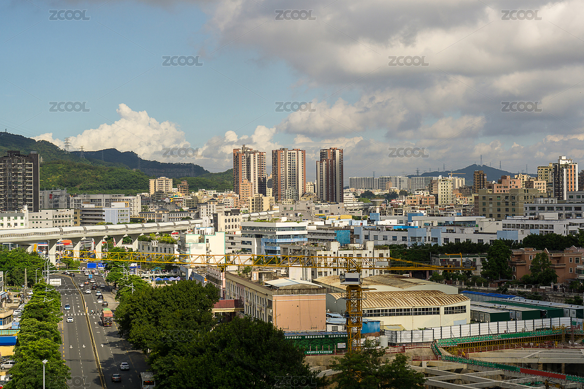 深圳龍華大浪郊區(qū)高樓下俯拍建筑群風(fēng)景（主預(yù)覽-8928242） - 未分類 - 站酷設(shè)計(jì)師藍(lán)色小小原創(chuàng)素材 - 站酷ZCOOL