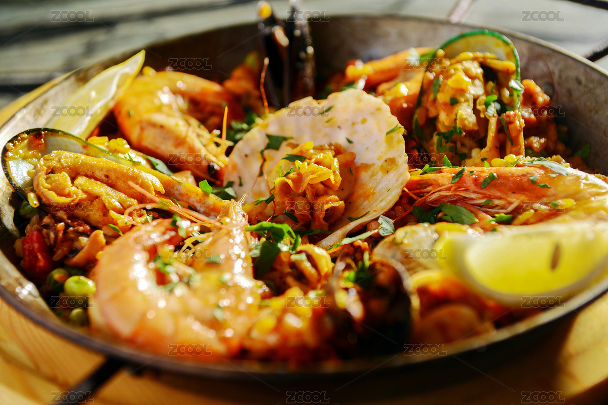 意大利海鮮飯（主預覽-8828501） - 未分類 - 站酷設計師老魚美食原創(chuàng)素材 - 站酷ZCOOL
