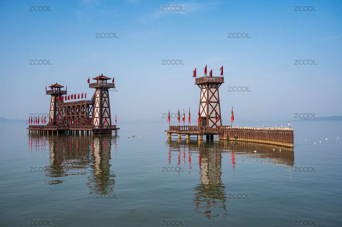 无锡三国城影视基地东吴水寨（主预览-2088982） - 未分类 - 站酷设计师偷懒的老牛原创素材 - 站酷ZCOOL