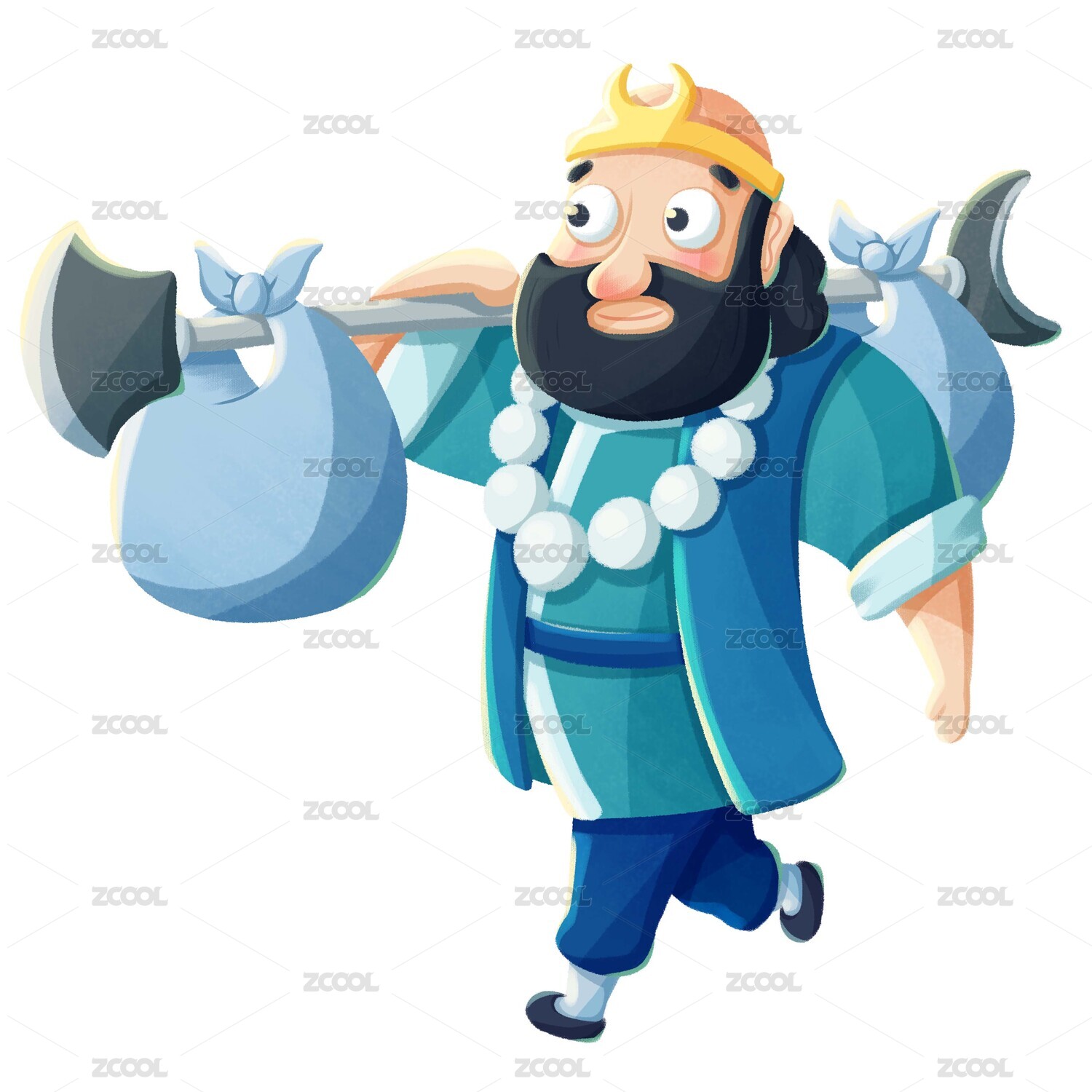 沙僧绘本人物形象