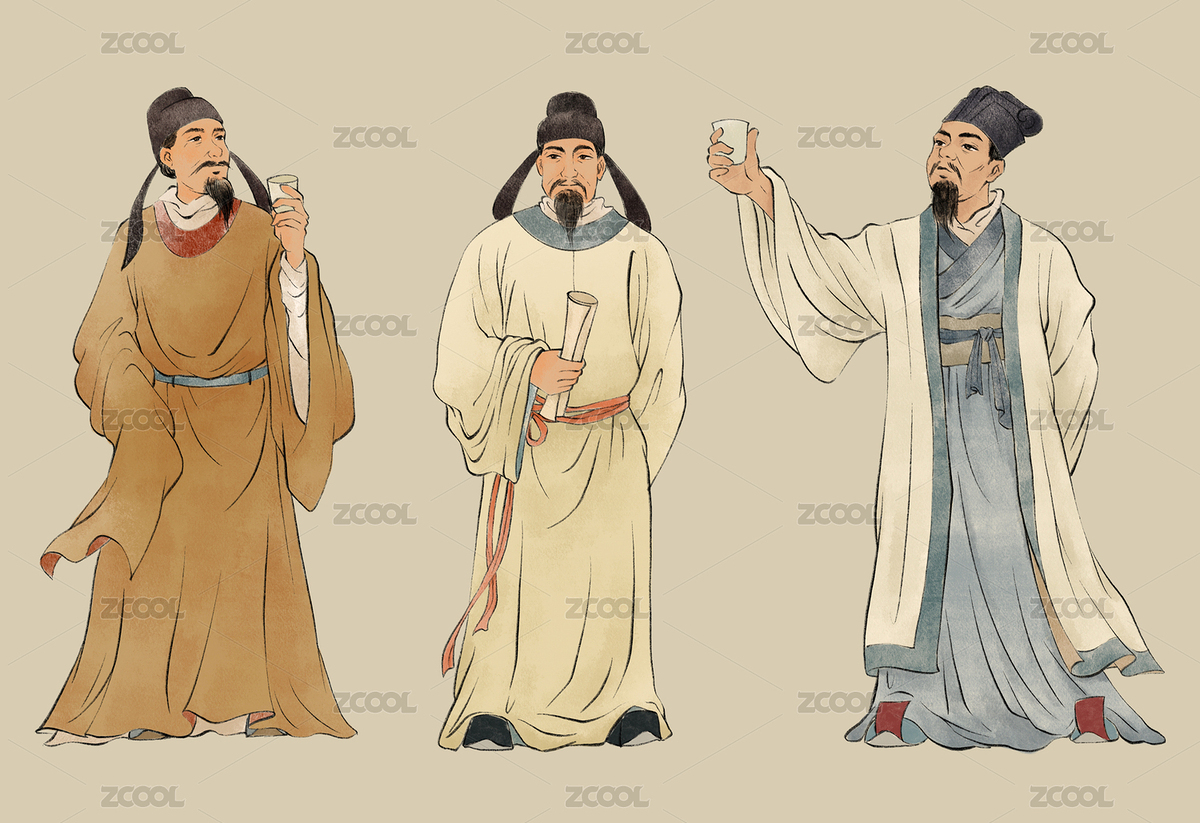古代诗人文人墨客（主预览-2999720） - 未分类 - 站酷设计师夏风夏风原创素材 - 站酷ZCOOL