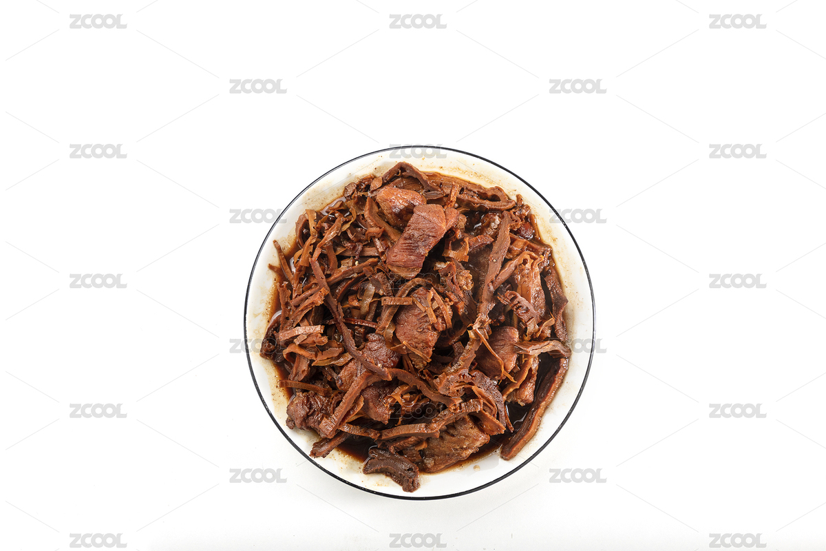 白色背景中的一盤筍干煮肉（主預(yù)覽-558407） - 未分類 - 站酷設(shè)計師云2018原創(chuàng)素材 - 站酷ZCOOL