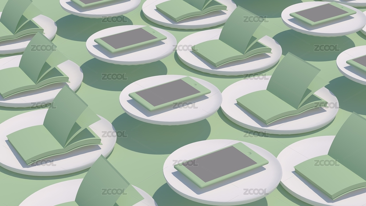 純色背景上的電子書和白色盤子（主預(yù)覽-285620） - 未分類 - 站酷設(shè)計(jì)師WUWUDEFENSI原創(chuàng)素材 - 站酷ZCOOL