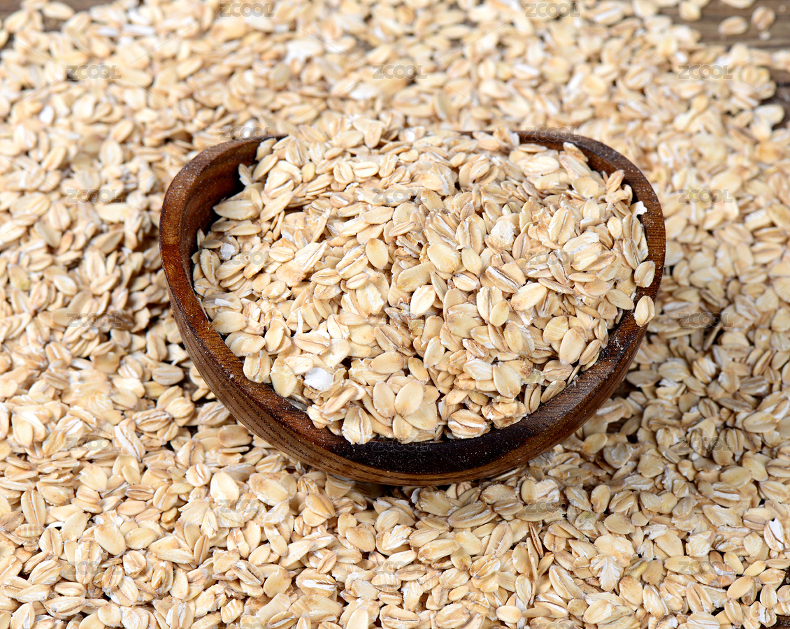 米黃色調(diào)黑色木碗里的早餐谷物營養(yǎng)麥片（主預(yù)覽-6367393） - 未分類 - 站酷設(shè)計(jì)師密斯楊攝影原創(chuàng)素材 - 站酷ZCOOL