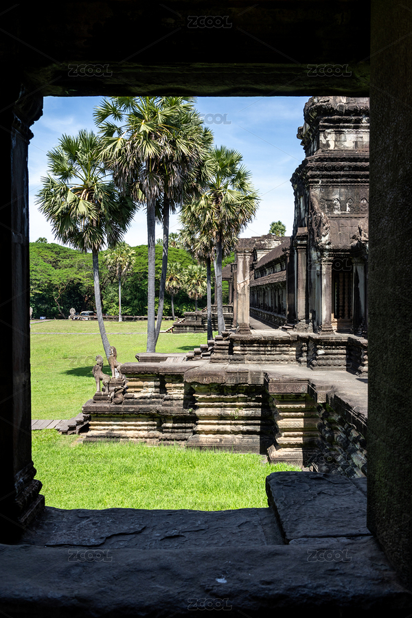 從吳哥窟回廊窗口中觀看的建筑風(fēng)光（主預(yù)覽-5127629） - 未分類 - 站酷設(shè)計(jì)師calvin99原創(chuàng)素材 - 站酷ZCOOL