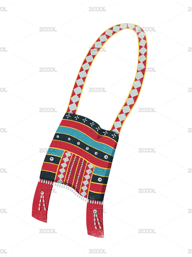 怒族民族特色挎包（主預(yù)覽-8375515） - 未分類(lèi) - 站酷設(shè)計(jì)師歪蹄原創(chuàng)素材 - 站酷ZCOOL