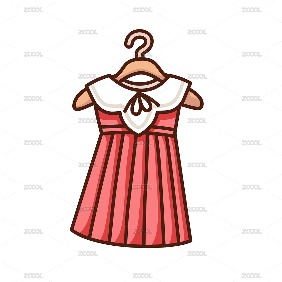 掛在衣架上的紅色連衣裙（主預(yù)覽-7206014） - 未分類 - 站酷設(shè)計(jì)師seecootee原創(chuàng)素材 - 站酷ZCOOL