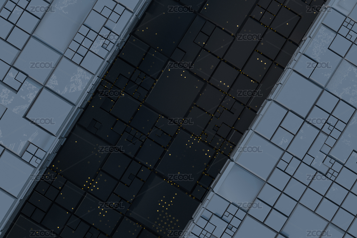 科技感电路板与芯片背景，三维渲染（主预览-7283738） - 未分类 - 站酷设计师VinkFan原创素材 - 站酷ZCOOL