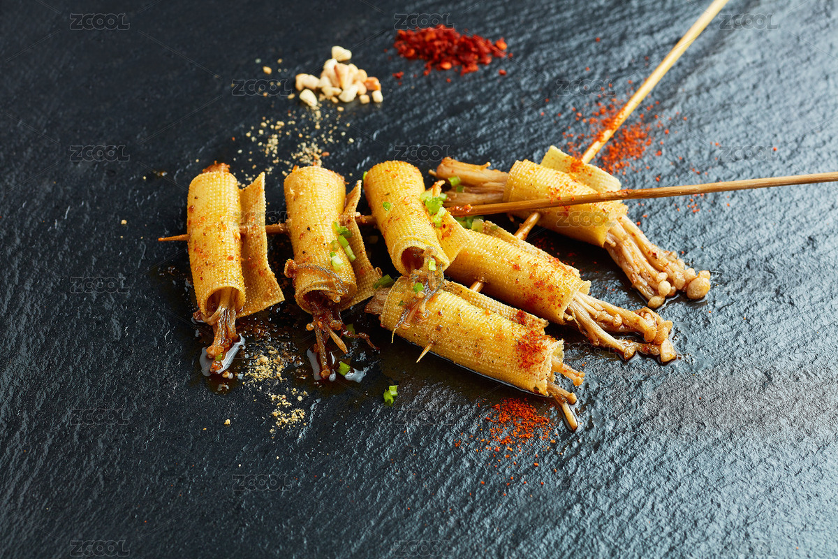 炸豆皮金針菇卷（主預(yù)覽-3534339） - 未分類 - 站酷設(shè)計(jì)師lichong557原創(chuàng)素材 - 站酷ZCOOL