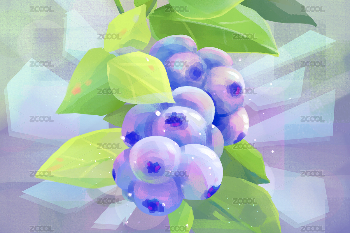 缤纷水果艺术插画（主预览-974998） - 未分类 - 站酷设计师夢中家務事_原创素材 - 站酷ZCOOL