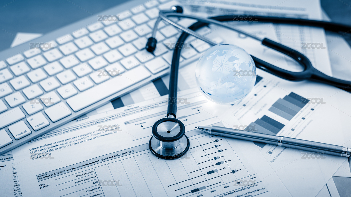 與在辦公桌上的財務(wù)報表聽診器。（主預(yù)覽-7064748） - 未分類 - 站酷設(shè)計師閃色卡拉原創(chuàng)素材 - 站酷ZCOOL