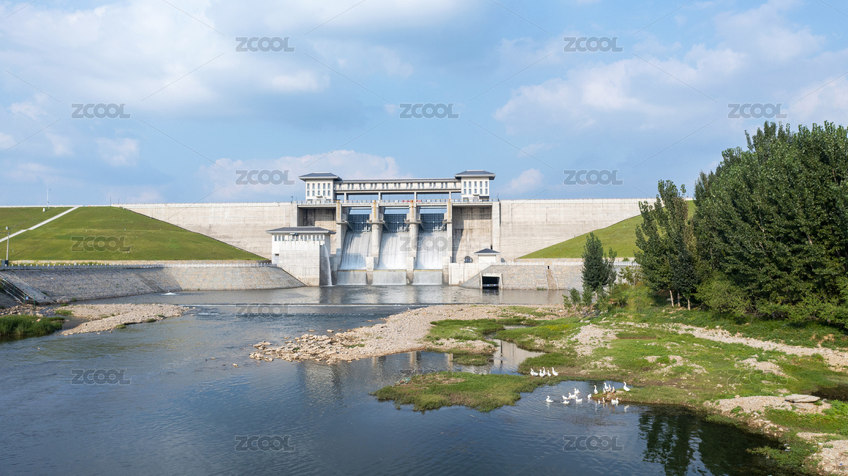 莊時里水庫開閘泄洪（主預(yù)覽-1208163） - 未分類 - 站酷設(shè)計師喜形于攝原創(chuàng)素材 - 站酷ZCOOL