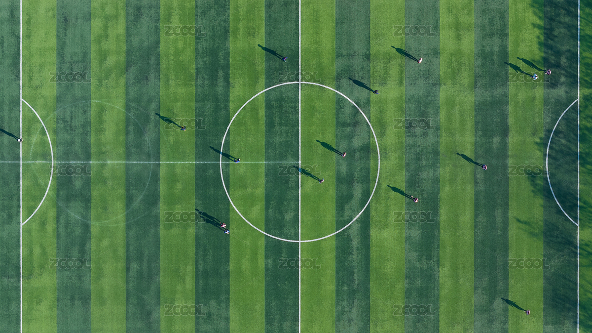 航拍视角足球场（主预览-11123510） - 未分类 - 站酷设计师Barry9318原创素材 - 站酷ZCOOL