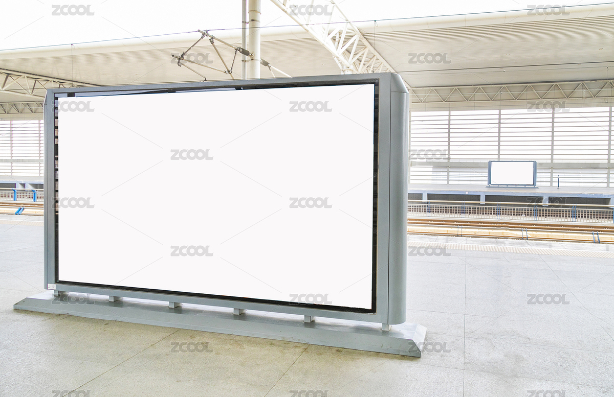 火車站站臺(tái)大廳廣告牌展架位（主預(yù)覽-1683629） - 未分類 - 站酷設(shè)計(jì)師西木叔叔原創(chuàng)素材 - 站酷ZCOOL