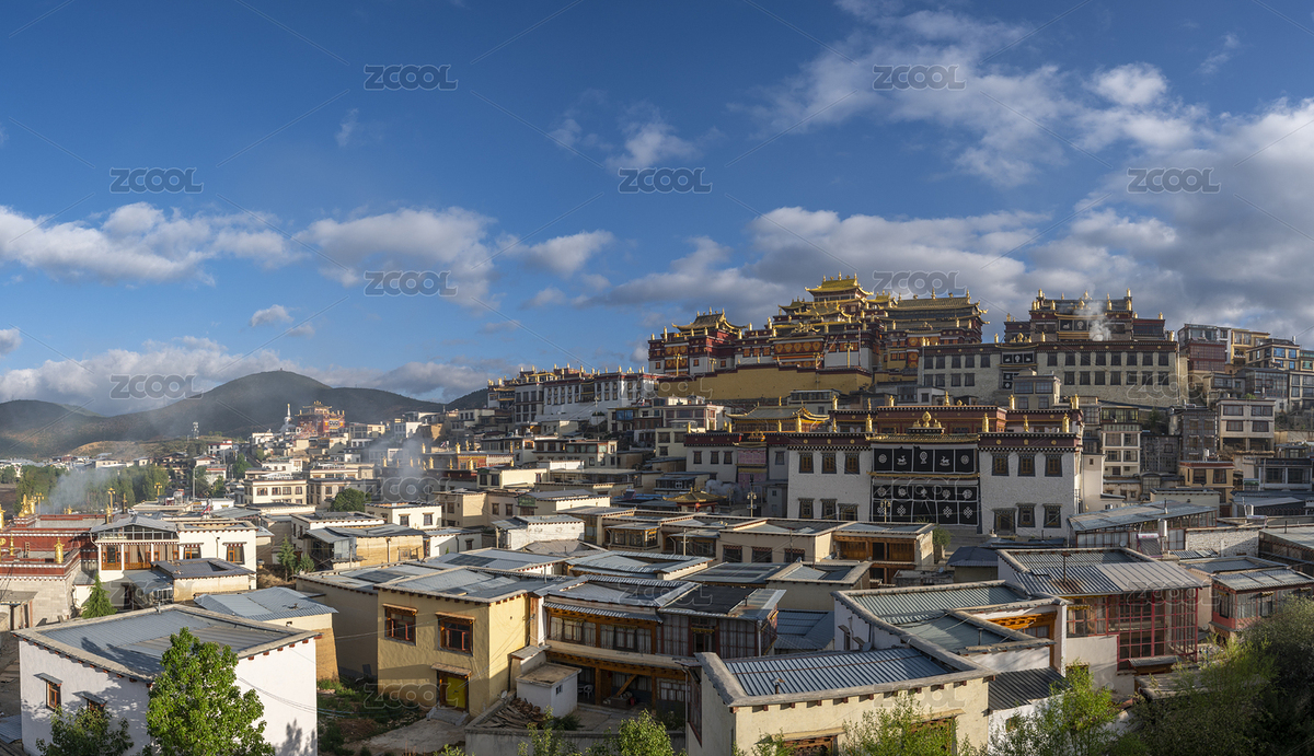 云南省迪慶藏族自治州噶丹松贊林寺日出戶外（主預(yù)覽-7120577） - 未分類 - 站酷設(shè)計(jì)師飛揚(yáng)2011原創(chuàng)素材 - 站酷ZCOOL