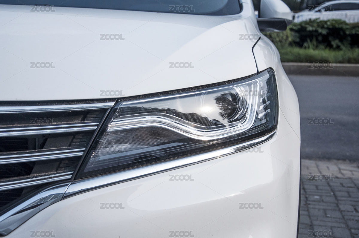 白色汽車車燈特寫（主預覽-4767827） - 未分類 - 站酷設(shè)計師racin原創(chuàng)素材 - 站酷ZCOOL