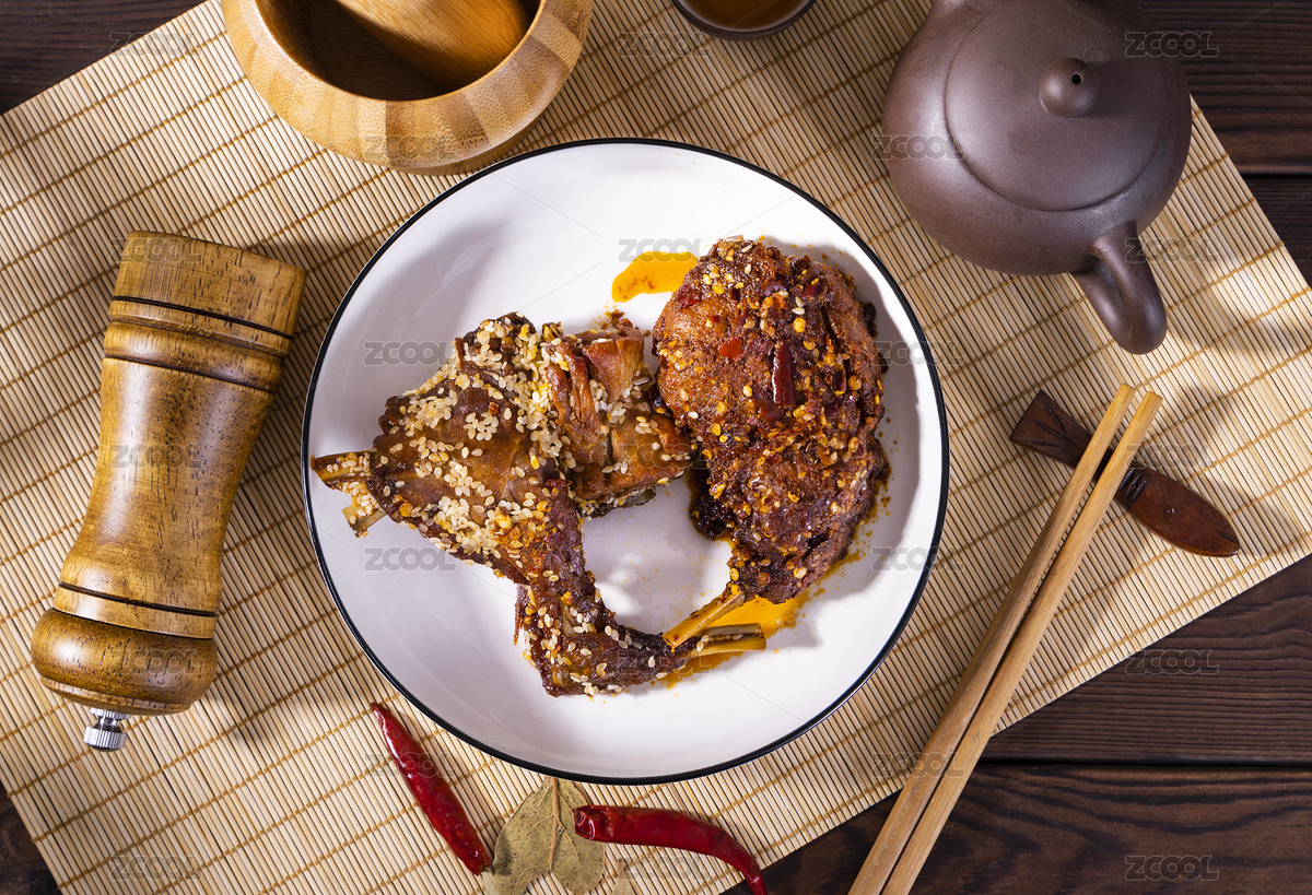傳統(tǒng)美食麻辣兔排兔腿（主預(yù)覽-8146445） - 未分類(lèi) - 站酷設(shè)計(jì)師西木叔叔原創(chuàng)素材 - 站酷ZCOOL