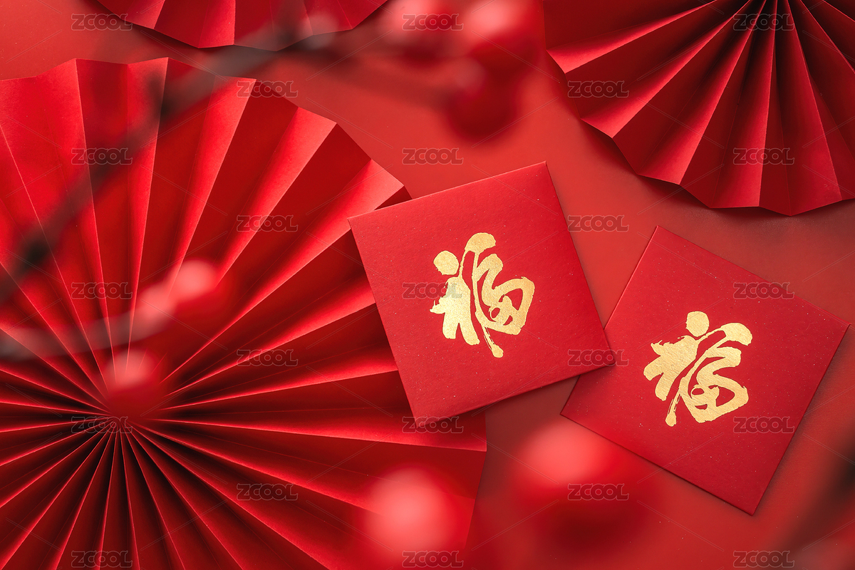 中国福字红包（主预览-3567232） - 未分类 - 站酷设计师三不转川转原创素材 - 站酷ZCOOL