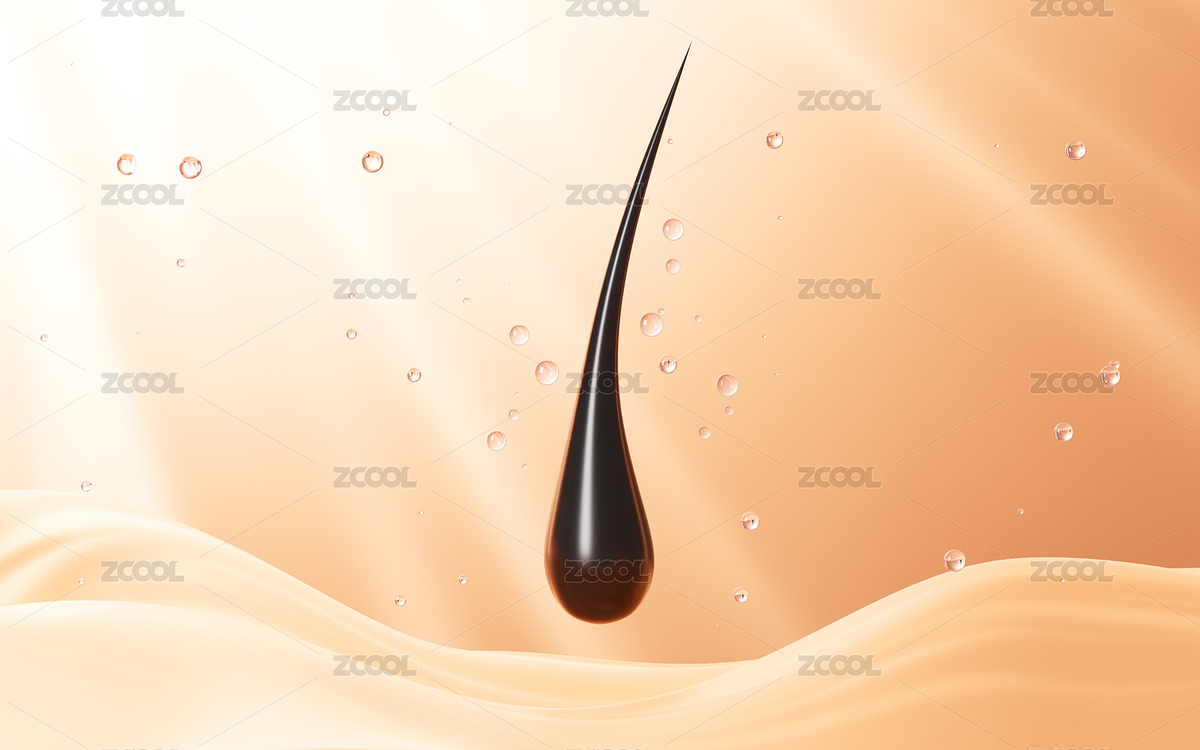 頭發(fā)護發(fā)養(yǎng)發(fā)概念3D渲染（主預覽-8369214） - 未分類 - 站酷設計師TinaJi0718原創(chuàng)素材 - 站酷ZCOOL