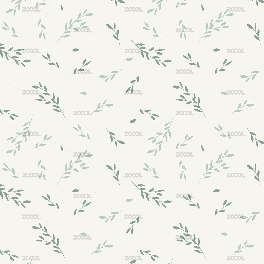 小清新绿色植物无缝循环背景（主预览-7568405） - 未分类 - 站酷设计师D1223M0813原创素材 - 站酷ZCOOL