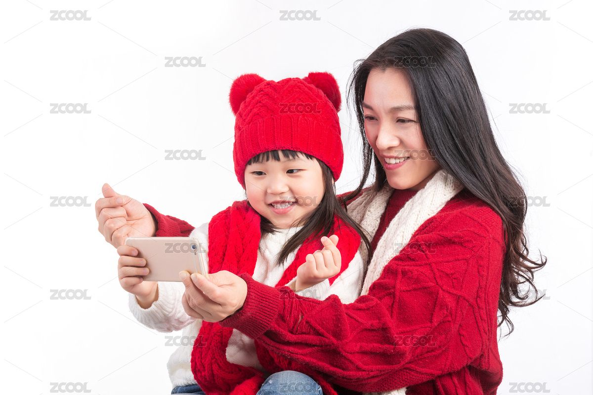小女孩和妈妈在一起自拍（主预览-1904480） - 未分类 - 站酷设计师lilyhello原创素材 - 站酷ZCOOL
