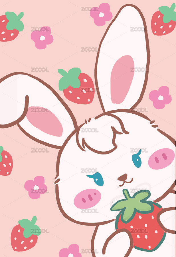 兔年手机壁纸（主预览-6787391） - 未分类 - 站酷设计师风岛11111原创素材 - 站酷ZCOOL