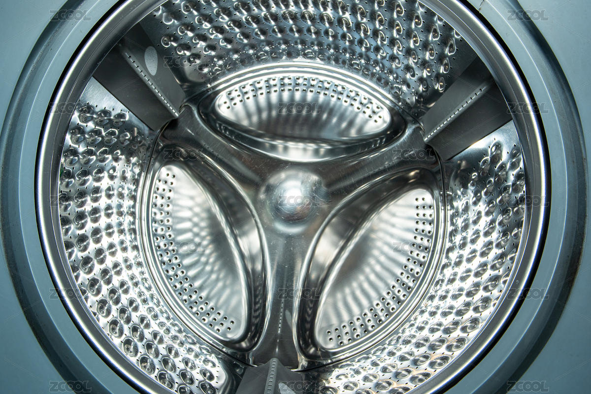 滾筒洗衣機內(nèi)部滾筒特寫，清潔用品或高效能（主預覽-11933151） - 未分類 - 站酷設計師wutianzeri原創(chuàng)素材 - 站酷ZCOOL