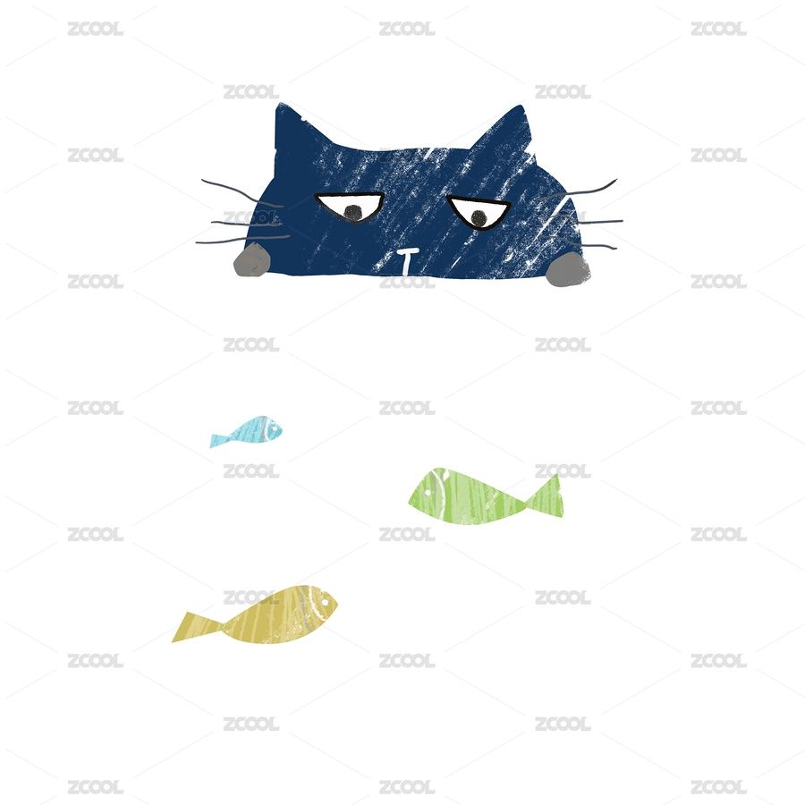 貓 魚（主預(yù)覽-7677971） - 未分類 - 站酷設(shè)計(jì)師隅燭cornerlight原創(chuàng)素材 - 站酷ZCOOL