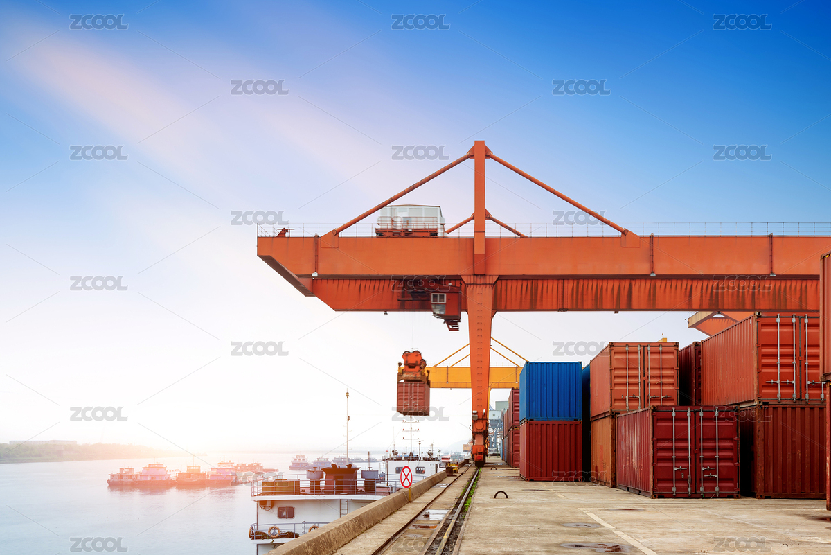 集裝箱碼頭（主預(yù)覽-4284779） - 未分類 - 站酷設(shè)計師gyn9037原創(chuàng)素材 - 站酷ZCOOL