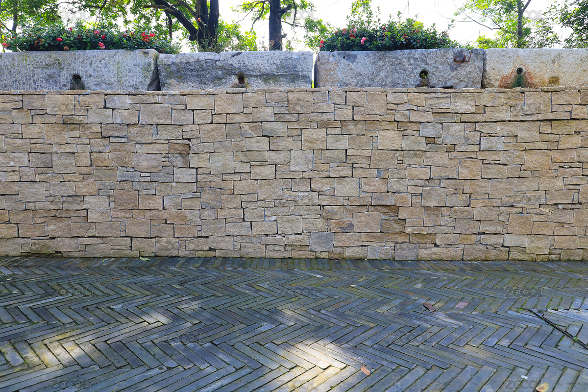 公園里石頭砌成的紋理墻體（主預(yù)覽-4871035） - 未分類 - 站酷設(shè)計師stonephoto8223原創(chuàng)素材 - 站酷ZCOOL