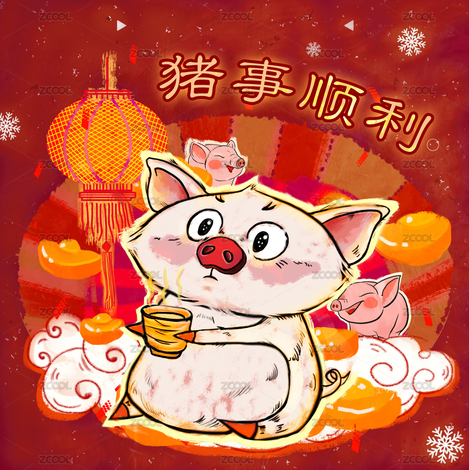 商业插画-游戏ui等等