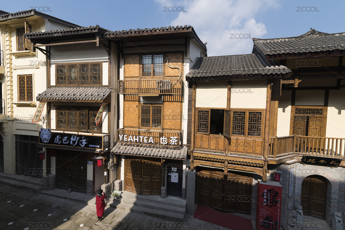 中国重庆黄桷垭老街建筑（主预览-1816633） - 未分类 - 站酷设计师三虎998原创素材 - 站酷ZCOOL