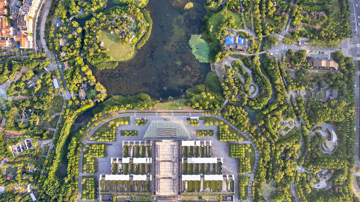城市園林平面布局航拍（主預(yù)覽-387312） - 未分類 - 站酷設(shè)計(jì)師攝影師慢速航班原創(chuàng)素材 - 站酷ZCOOL