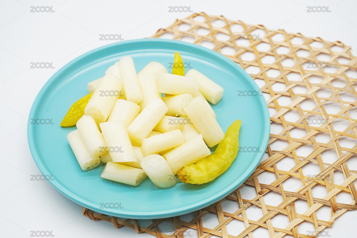 白色背景一盤酸辣泡藕帶特寫（主預(yù)覽-5424547） - 未分類 - 站酷設(shè)計(jì)師范范0809原創(chuàng)素材 - 站酷ZCOOL