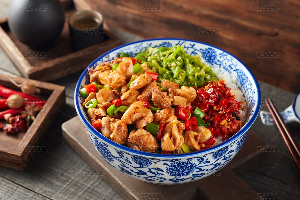 小炒土雞飯（主預覽-8029246） - 未分類 - 站酷設計師lichong557原創(chuàng)素材 - 站酷ZCOOL