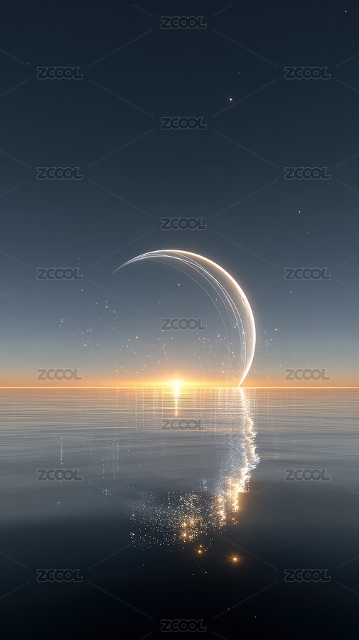 日落與神秘弧光的夢幻交響（主預(yù)覽-10571282） - 未分類 - 站酷設(shè)計師Alanayork原創(chuàng)素材 - 站酷ZCOOL