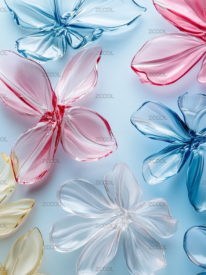 晶瑩剔透的水晶花（主預覽-3481341） - 未分類 - 站酷設計師rJEnq86yeY原創(chuàng)素材 - 站酷ZCOOL