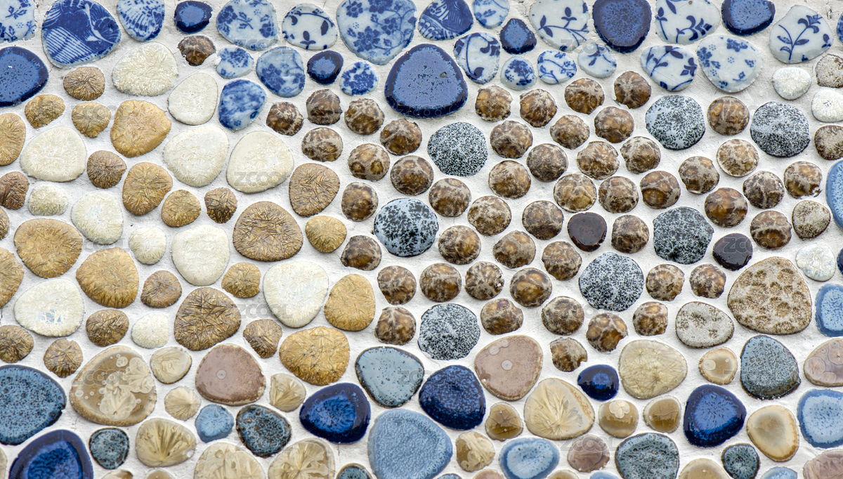 彩色鹅卵石镶嵌的墙面背景（主预览-4284617） - 未分类 - 站酷设计师字游哉原创素材 - 站酷ZCOOL