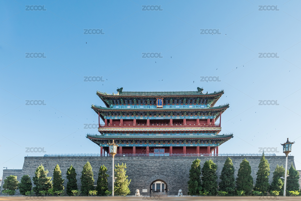 中國北京正陽門城樓古建筑（主預覽-6555962） - 未分類 - 站酷設(shè)計師zkhlxm原創(chuàng)素材 - 站酷ZCOOL