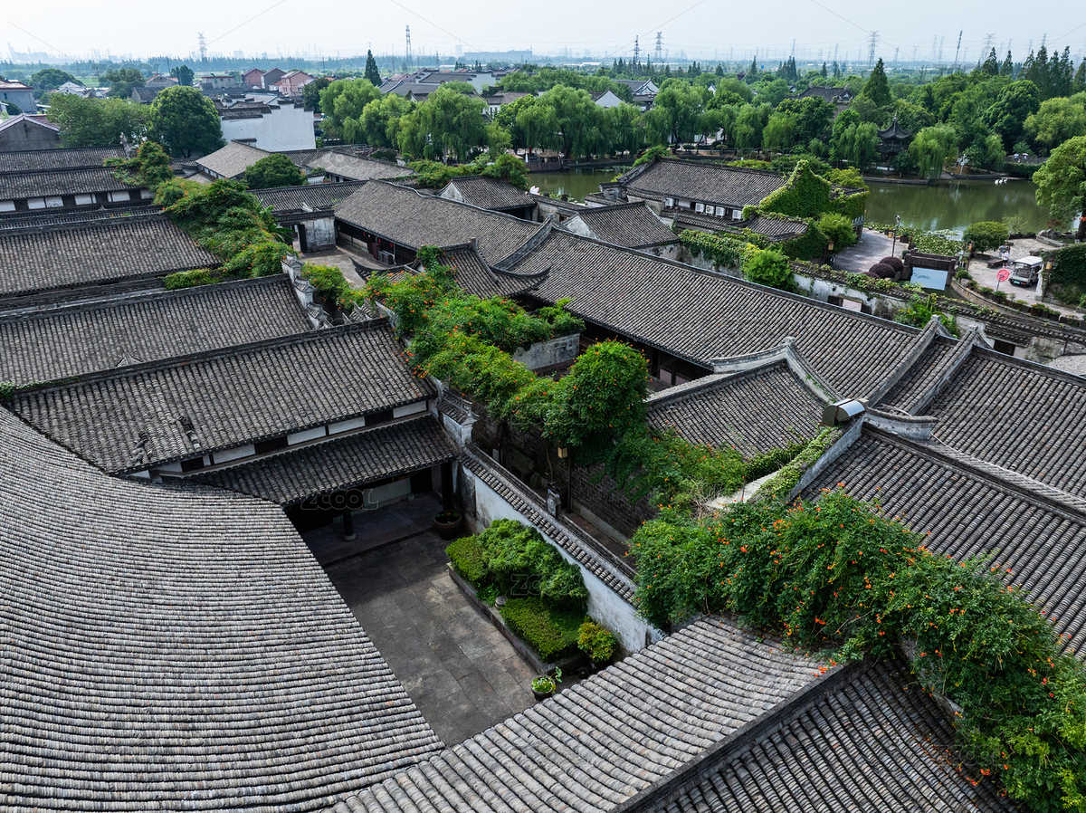 浙江宁波镇海郑氏十七房古建筑群航拍（主预览-10831617） - 未分类 - 站酷设计师壹棵樹原创素材 - 站酷ZCOOL