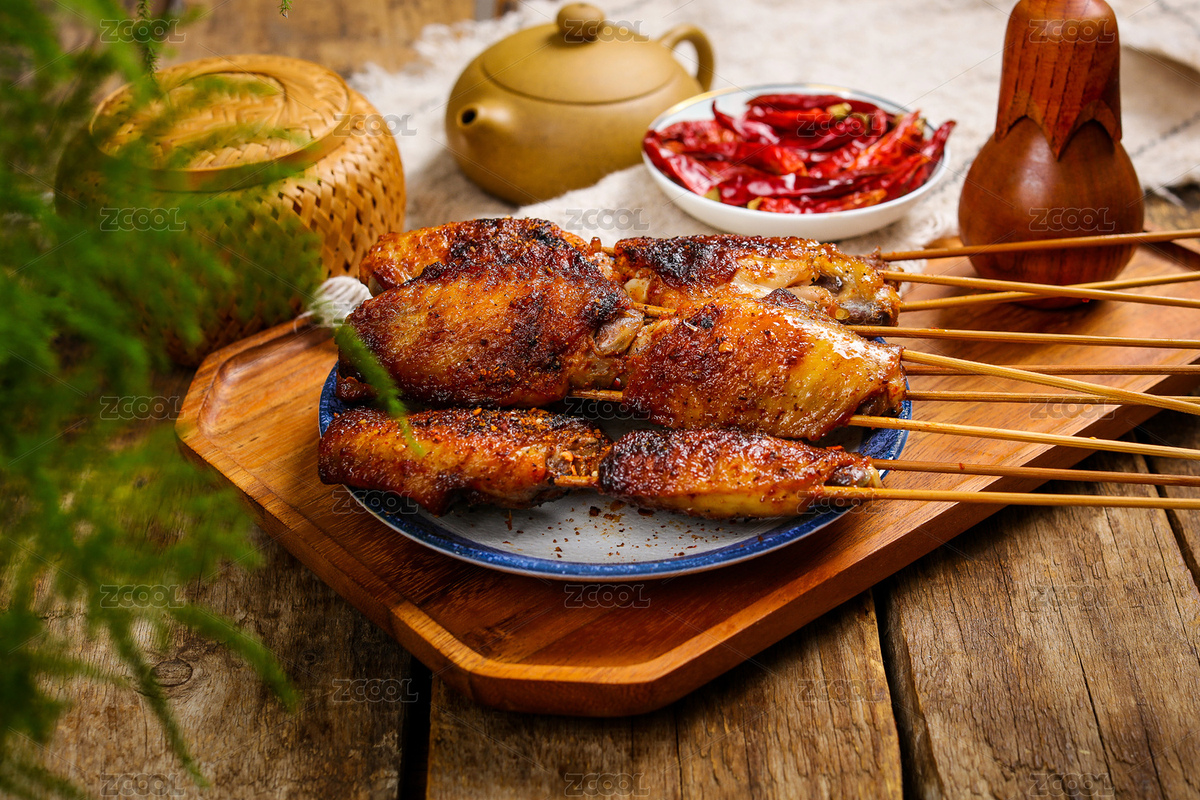 宵夜烤串美食奧爾良烤翅（主預(yù)覽-5228441） - 未分類 - 站酷設(shè)計師曇華碎影原創(chuàng)素材 - 站酷ZCOOL