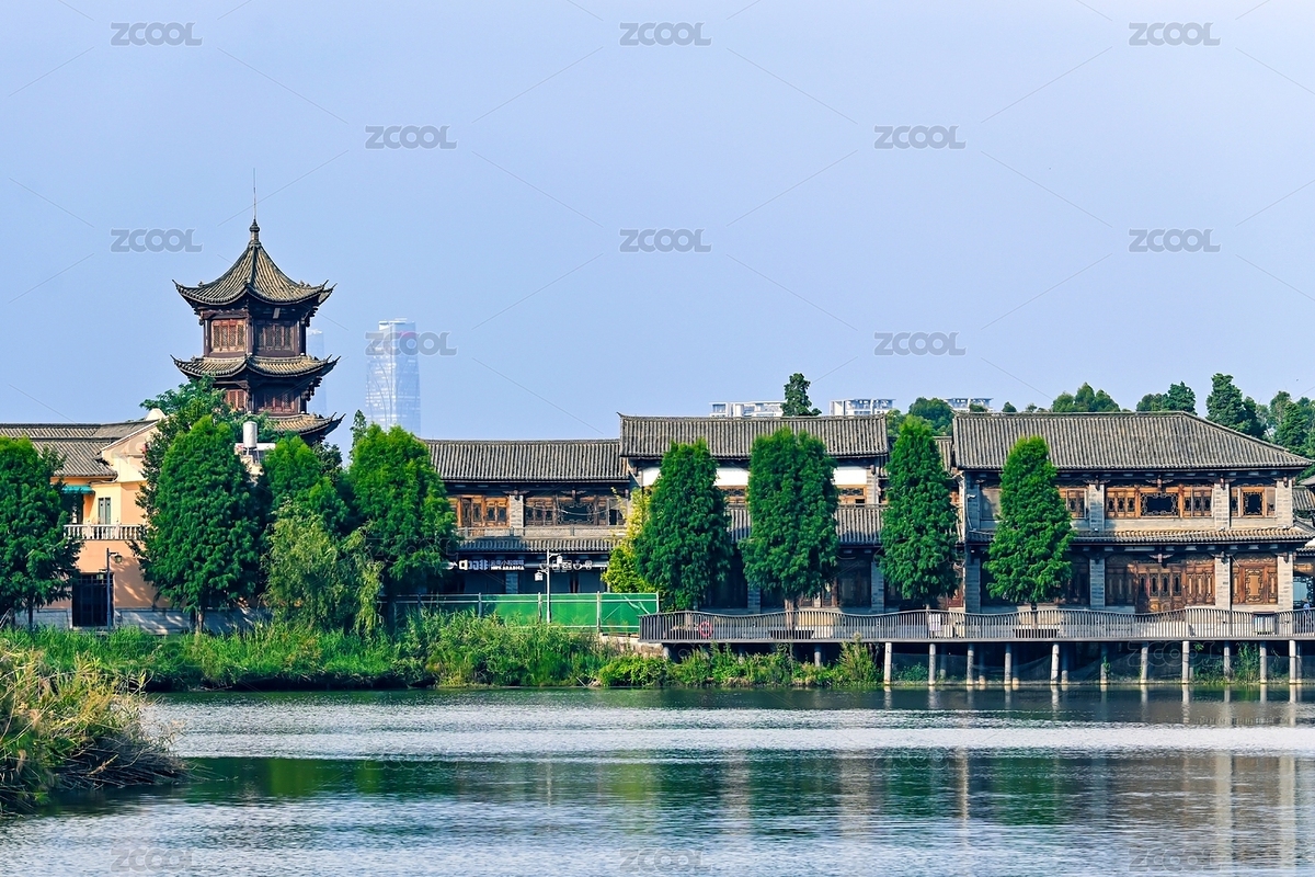 湖畔樓閣（主預(yù)覽-9480529） - 未分類 - 站酷設(shè)計(jì)師南風(fēng)知我意-原創(chuàng)素材 - 站酷ZCOOL