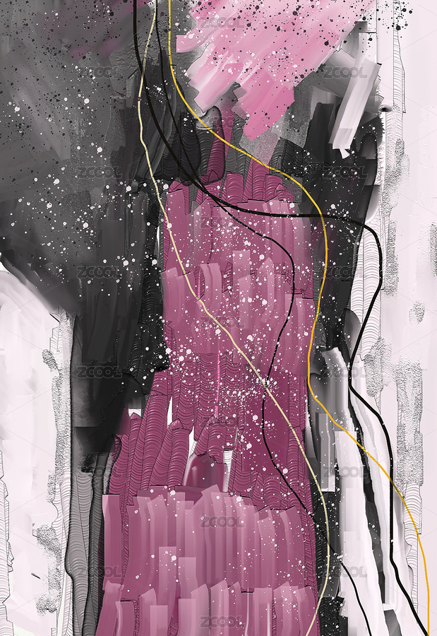 手繪現(xiàn)代簡約抽象色塊油畫藝術(shù)裝飾畫（主預(yù)覽-4178325） - 未分類 - 站酷設(shè)計(jì)師心靈藝坊原創(chuàng)素材 - 站酷ZCOOL